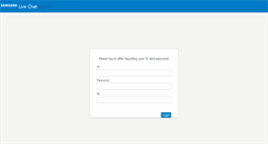 Desktop Screenshot of livechat.support.samsung.com